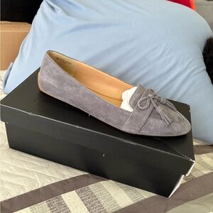 Talbots Gray Suede Women's Loafers